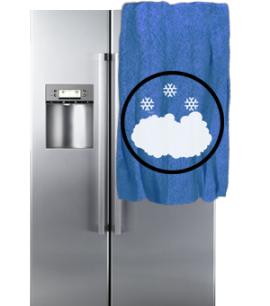 Холодильник Bauknecht : намерзает снег, лед на стенке